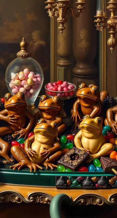 1920s Paris confectioner’s featuring Chocolate Frogs
