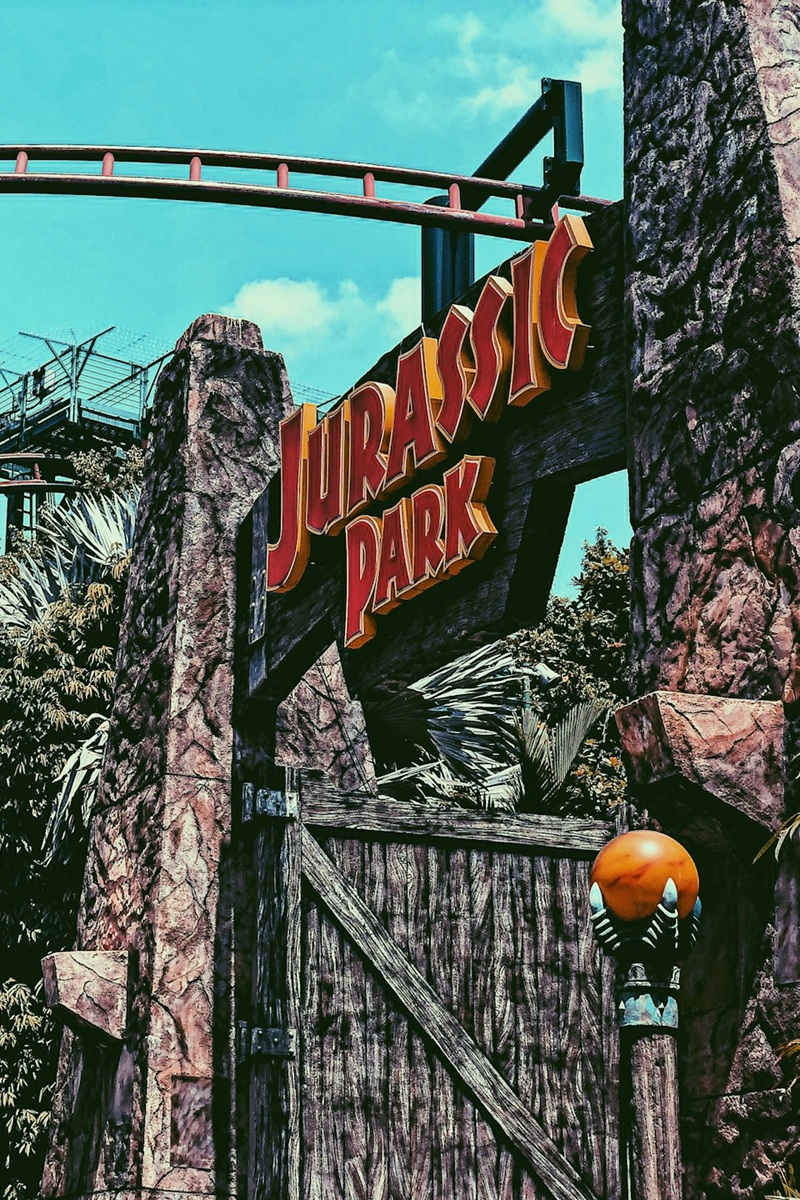 Jurassic Park Entrance Islands of Adventure
