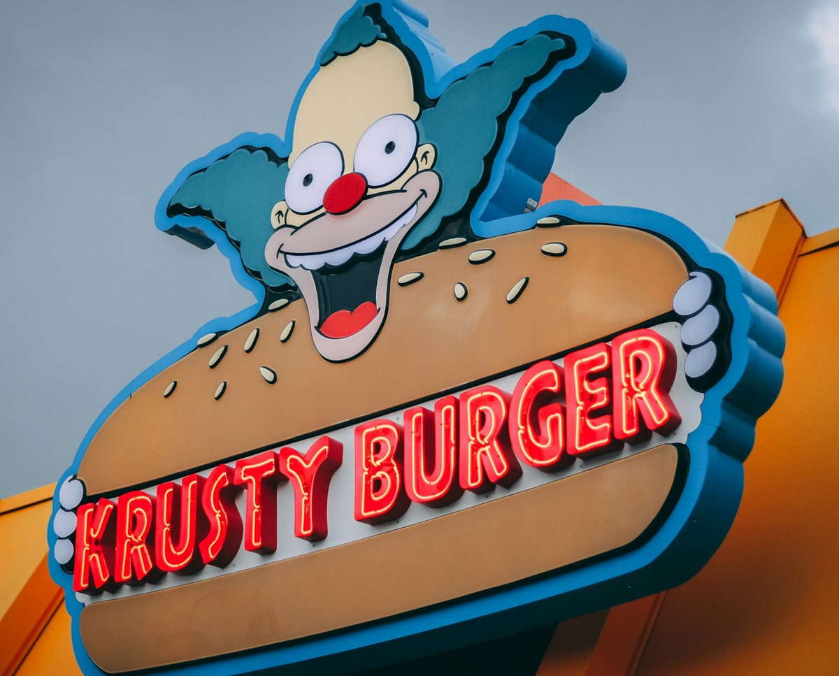 Krusty Burger restaurant in Springfield