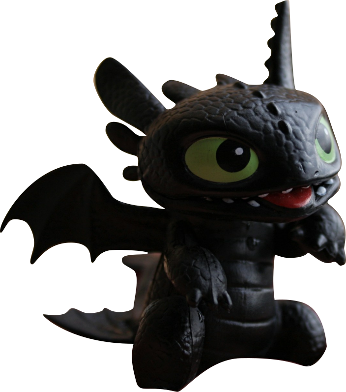 Toothless dragon at How to Train your Dragon