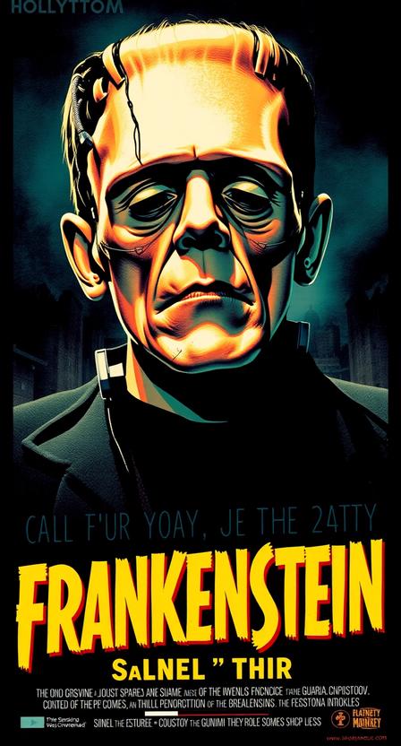 Frankenstein Poster