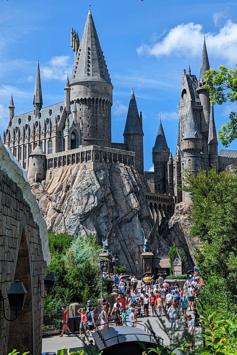 Hogwarts Castle in Hogsmeade Islands of Adventure
